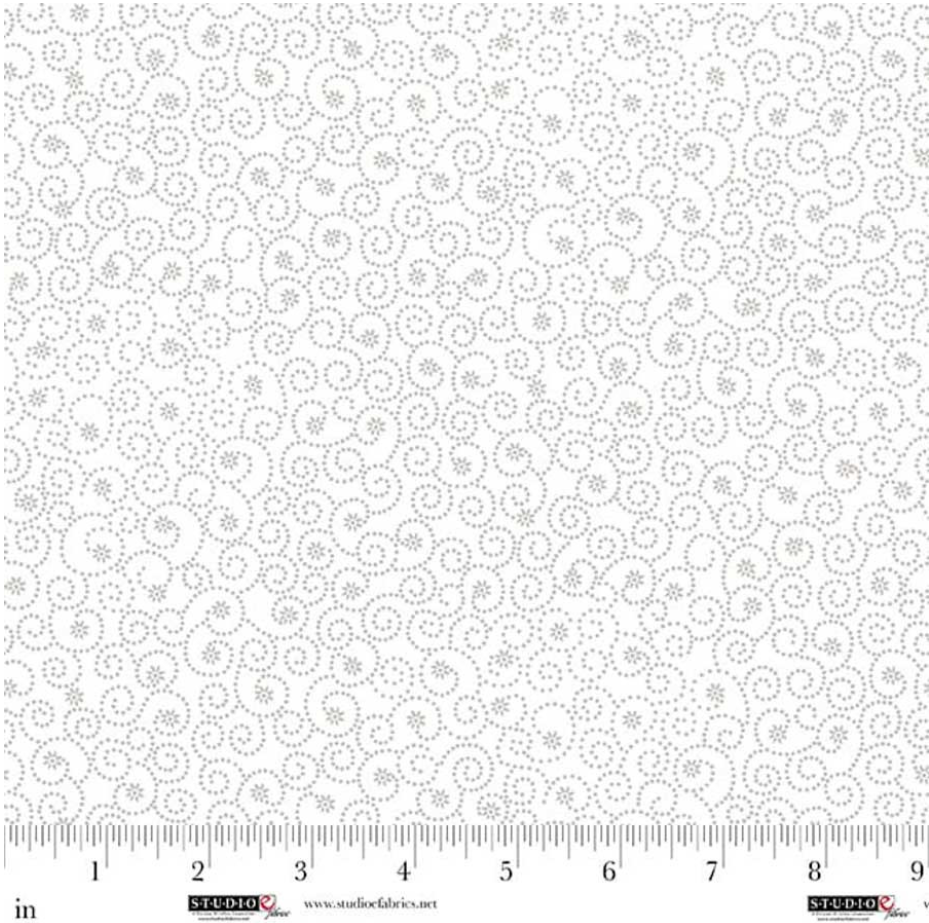 White on White - Best of Cream & Sugar - Dotted Swiss 8925-01W by Studio E Fabrics