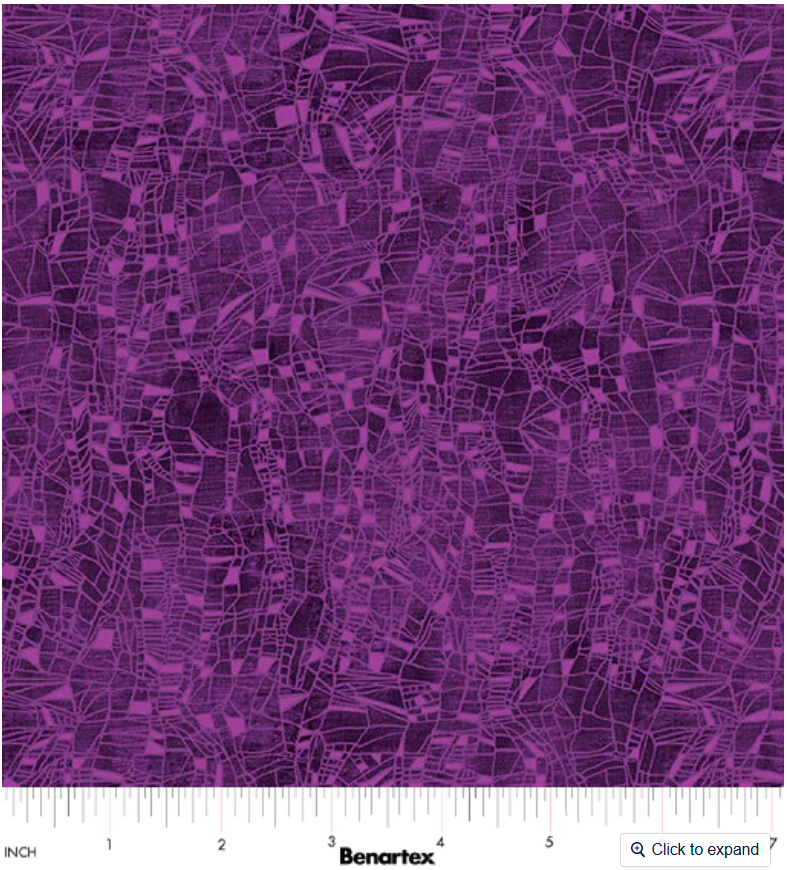 Dragonfly Wonder - Cirrus Tonal Texture Plum 16404P-65 by Benartex