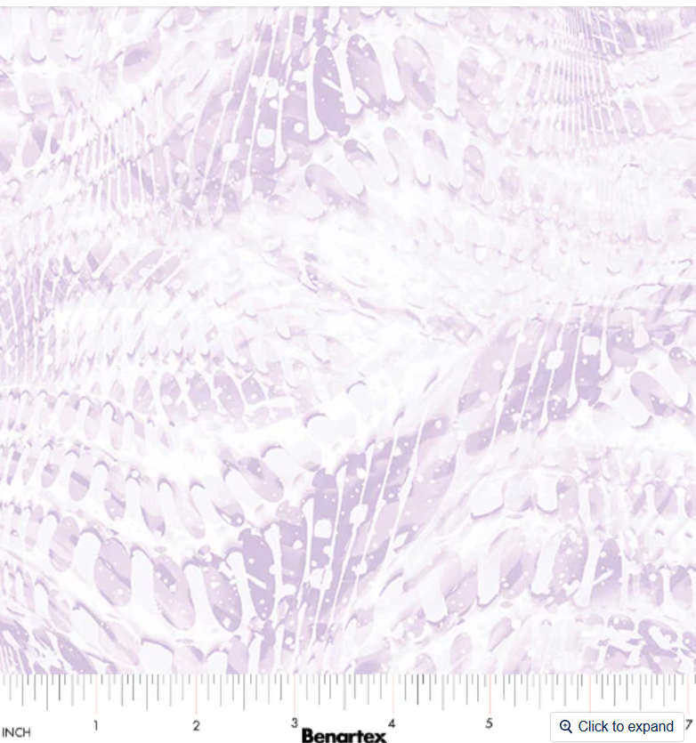 Dragonfly Wonder - Rippling Waves Light Lavender 16407P-06 by Benartex