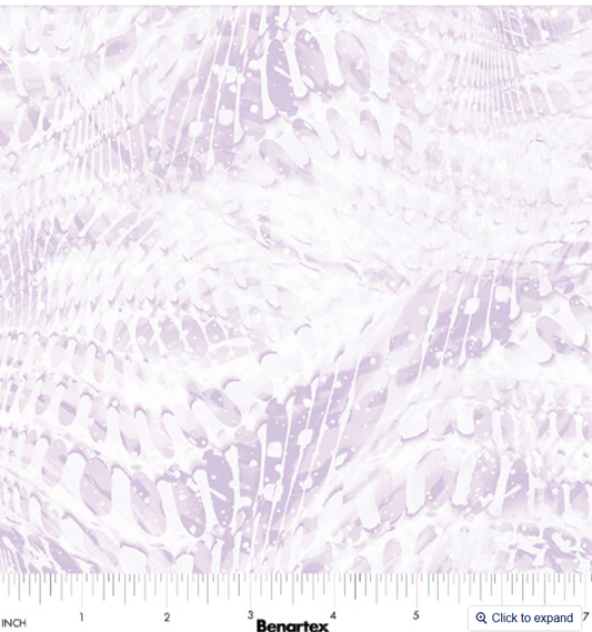 Dragonfly Wonder - Rippling Waves Light Lavender 16407P-06 by Benartex