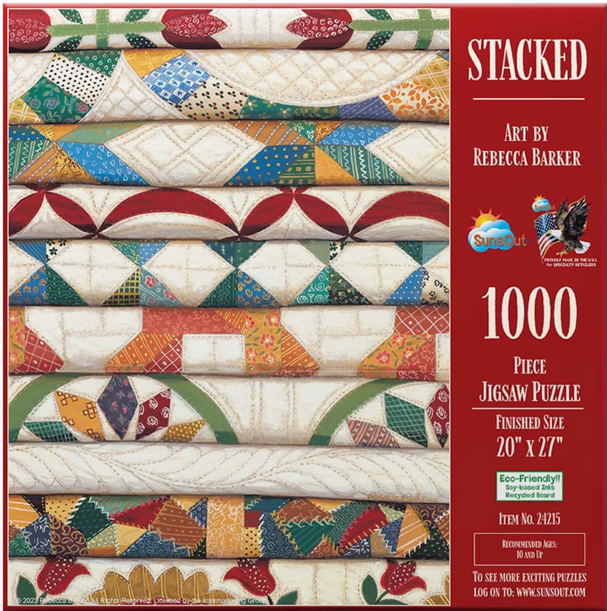 Puzzle - Stacked 1000 Pc. Jigsaw Puzzle