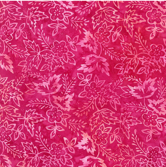 Tonga Batiks - Peony Flower Power B6865 by Timeless Treasures