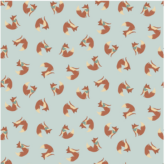 Alphabet City - Flint Hey Foxy D3223 by Dear Stella