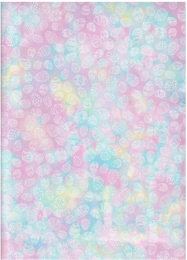 Pastel Eggs - Tiedye Blender 197249962 by Fabric Traditions