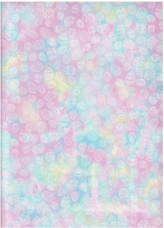 Pastel Eggs - Tiedye Blender 197249962 by Fabric Traditions