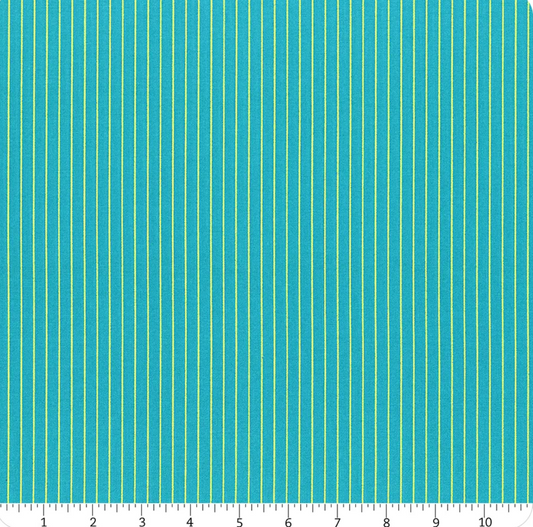 Tula Pink Tiny Stripes - Songbird by Free Spirit