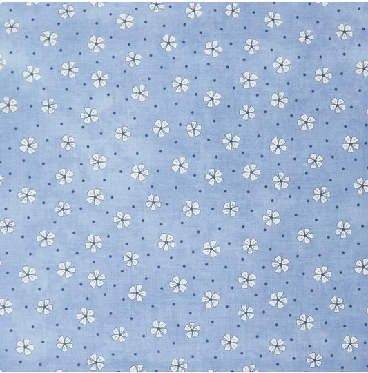 Pocketful of Posies - Blue Posies 3394 77 by Henry Glass & Co.