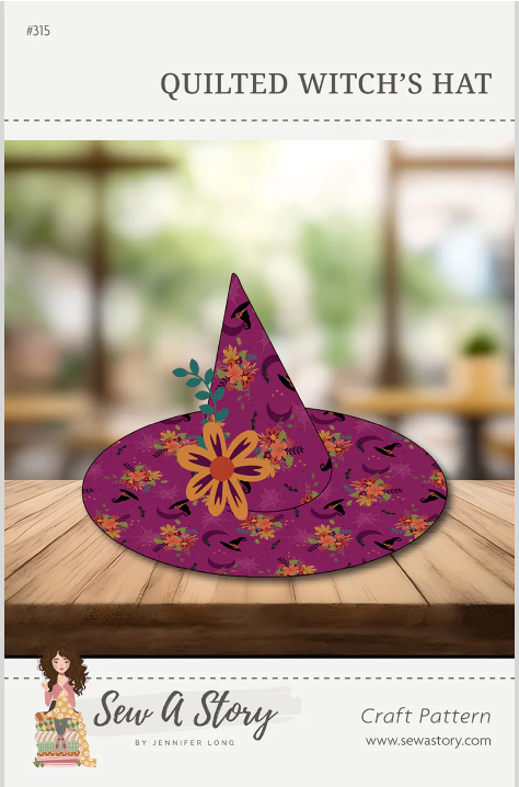 Sew a Story - Quilted Witch's Hat Pattern