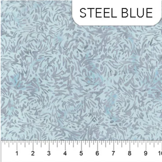 Banyan BFF's - Steel Blue 81600-41 by Banyan Batiks - Northcott