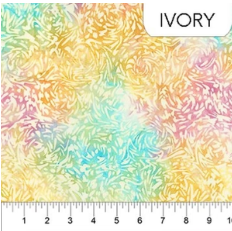 Banyan BFF's - Ivory 81600-12 by Banyan Batiks - Northcott