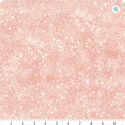 Rainbow Dreams - Pink Splatter Texture 43025-313 by Wilmington Prints