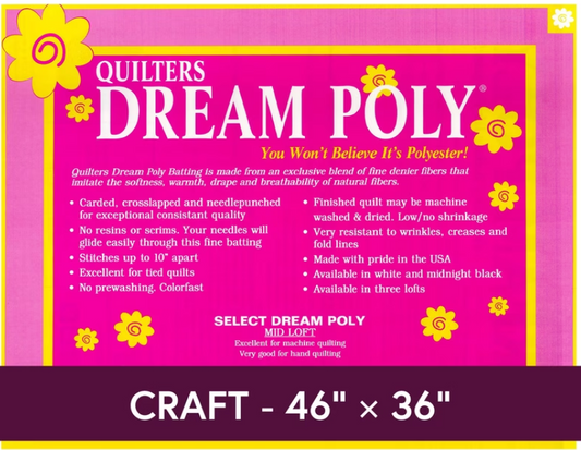 Quilters Dream Poly Select - Mid Loft - Craft
