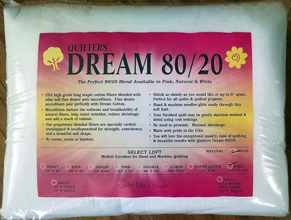 Quilters Dream 80/20 - White - King
