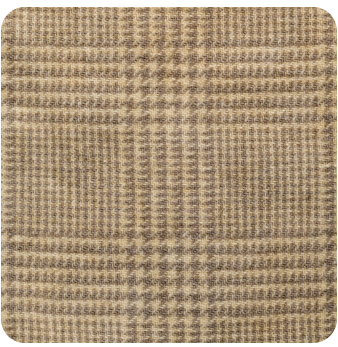 Weeks Dye Works - 1110 GP Parchment Glen Plaid 100% Wool - Fat Quarter