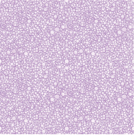 Cat Artistry - Circled Pop Light Purple 16739-06 by Benartex