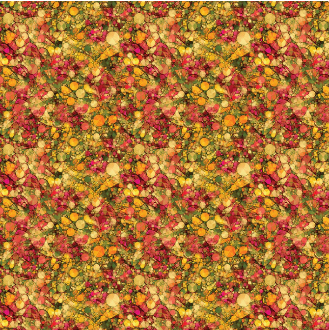 Cat Artistry - Sparkle Gold/Multi 16738-33 by Benartex