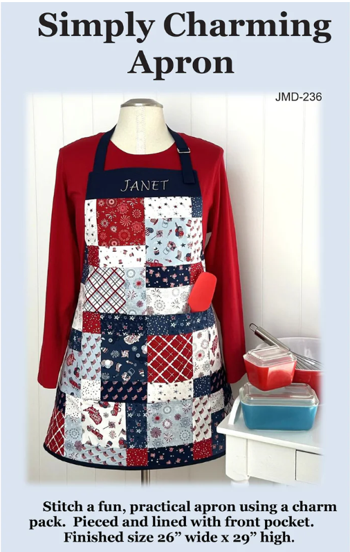 Simply Charming Apron Pattern by J. Minnis Designs