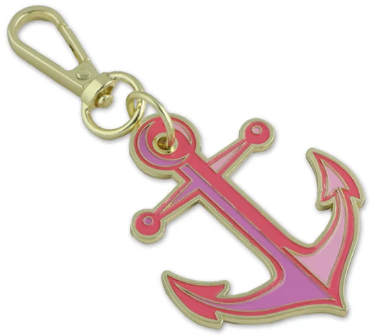 Tula Pink - Anchors Aweigh Coralline Bag Charm by Sallie Tomato