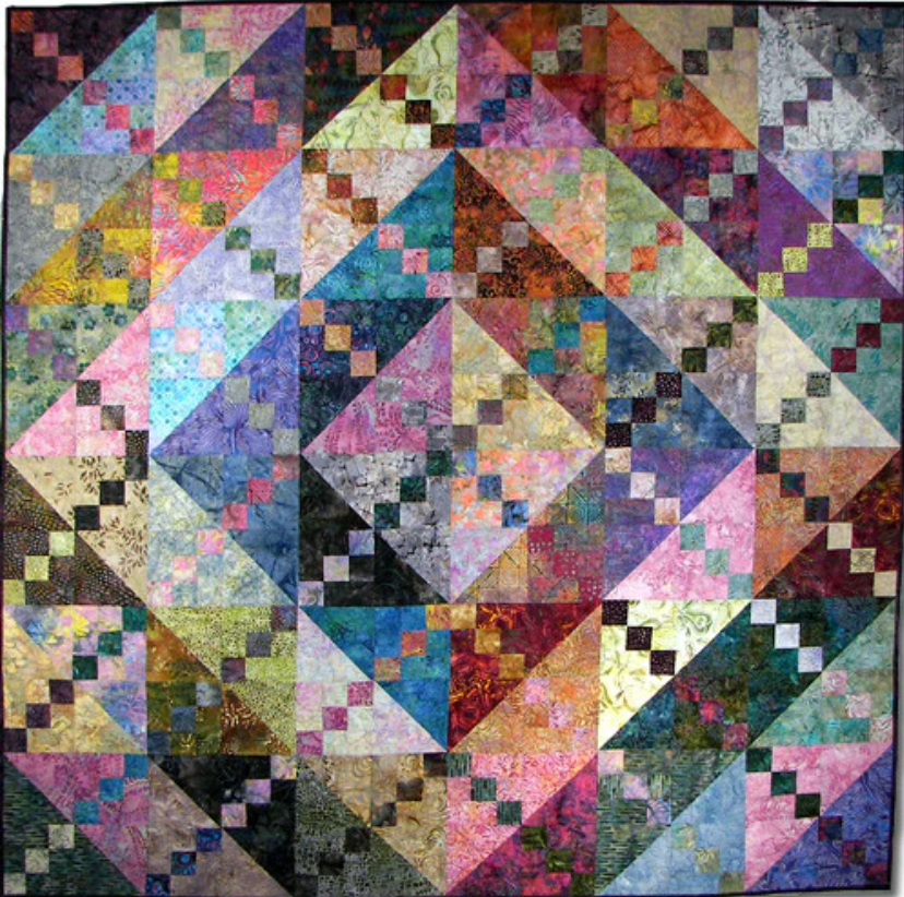 Bermuda Sunrise Quilt Pattern by Frog Hollow Designs