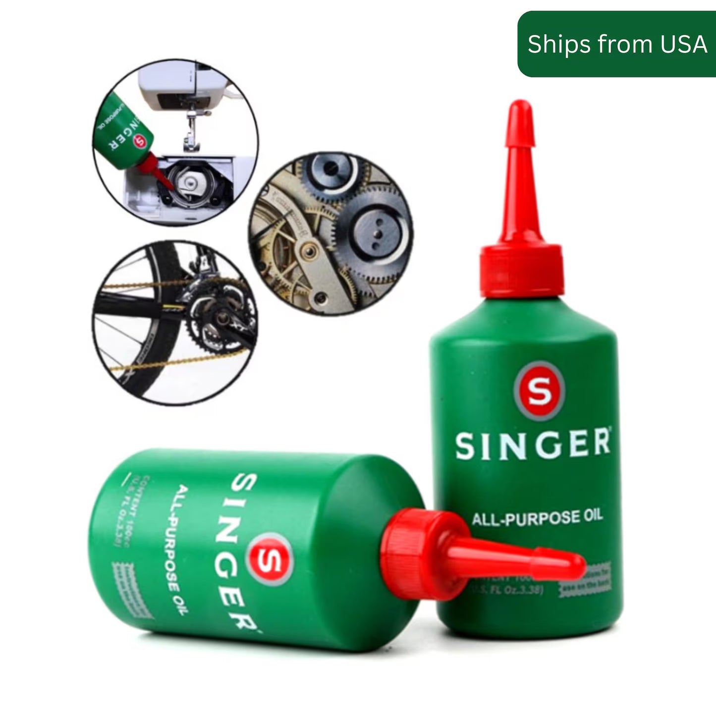 Singer - Premium All-Purpose Oil 3.38 oz