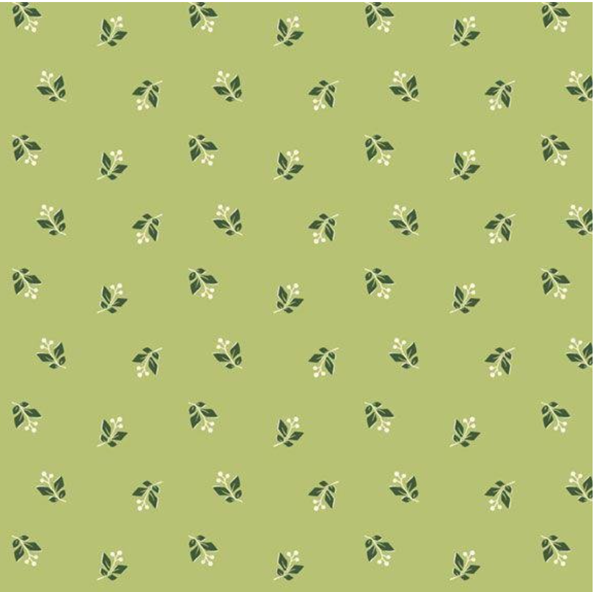 Woof and Warp - Berries Lime R311131D Sheryl Johnson for Marcus Fabrics