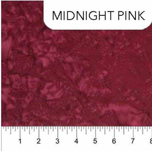 Banyan Shadows Midnight Pink/Sangria 81300-26 by Banyan Batiks - Northcott