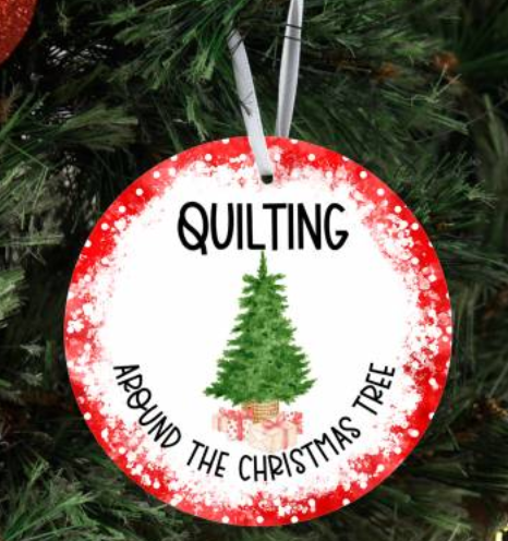Ornament - Quilting Around the Christmas Tree