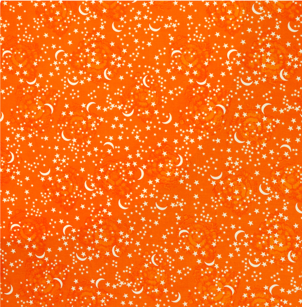Happy Hauntings - Starry Sky Orange 14947G-39 by Benartex