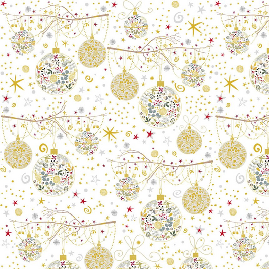 Turnowsky Treasures Branches and Baubles 06306 by P & B Textiles