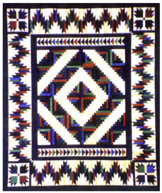 Bear Mountain Cabin Quilt Pattern by Glad Creations, Inc.