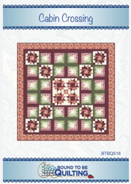 Cabin Crossing by Bound to Be Quilting