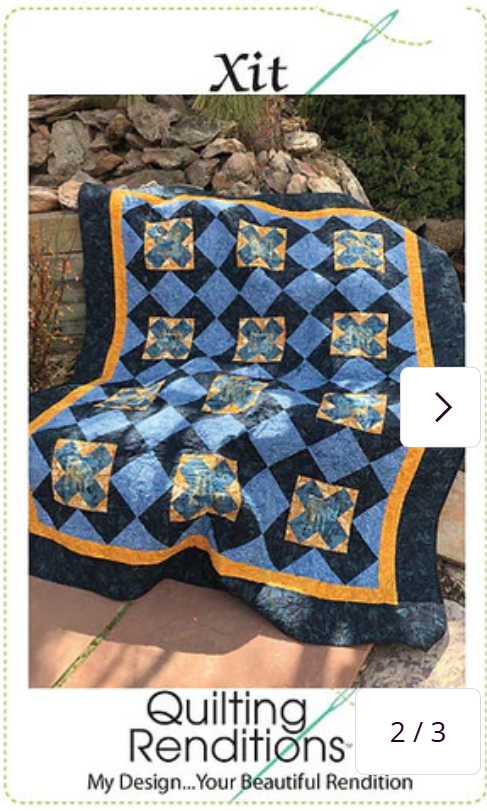 Xit Quilt Pattern by Kari Nichols for Fabric Requirements