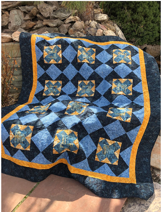Xit Quilt Pattern by Kari Nichols for Fabric Requirements