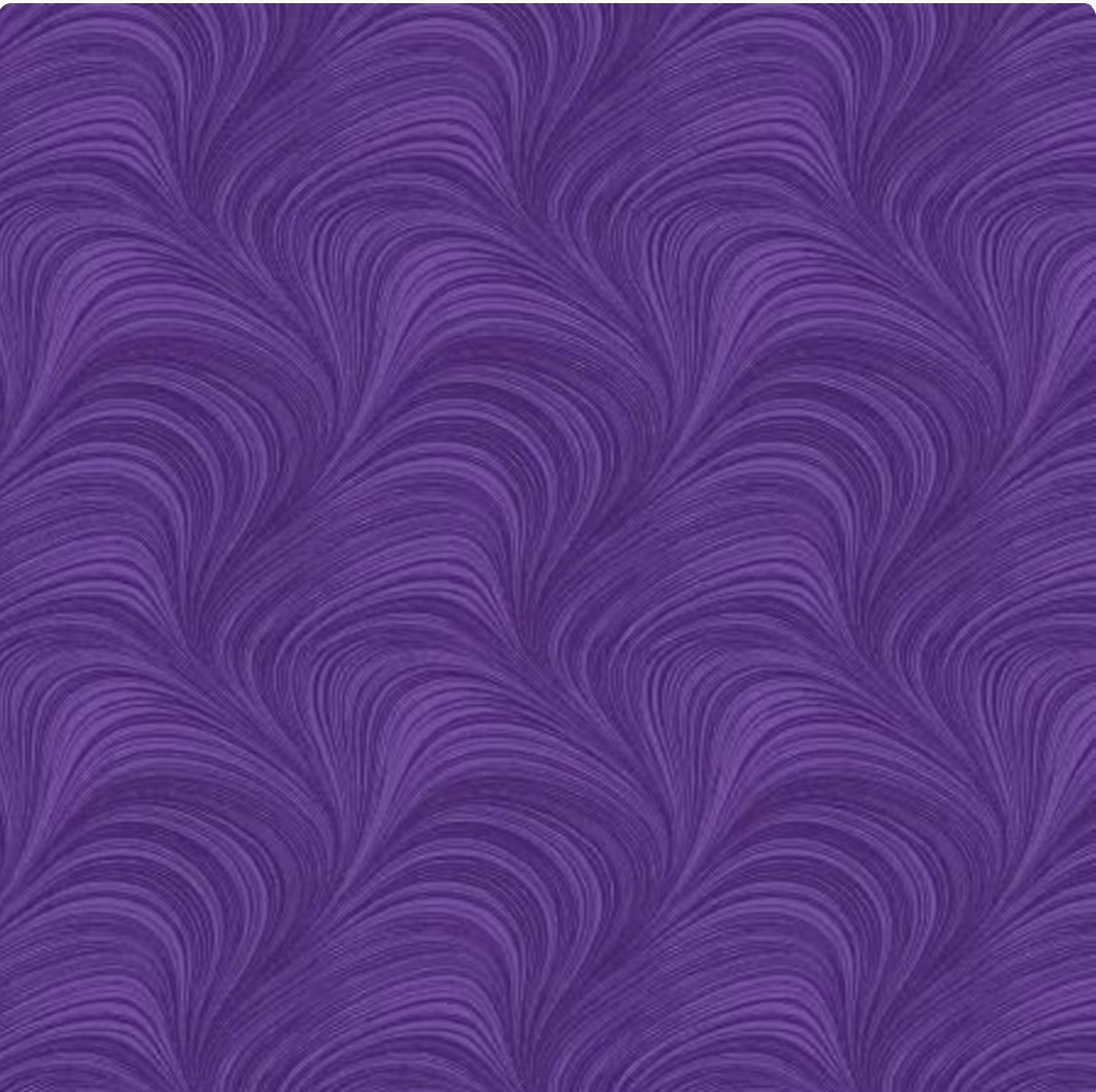 Wave Texture - Grape 2966-62 by Benartex