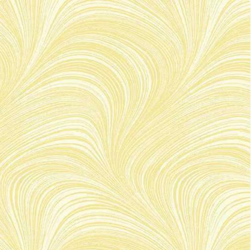 Wave Texture - Lemon 2966-03 by Benartex