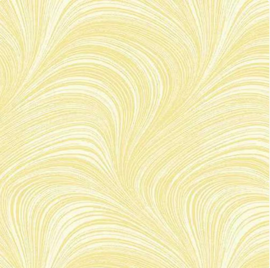 Wave Texture - Lemon 2966-03 by Benartex