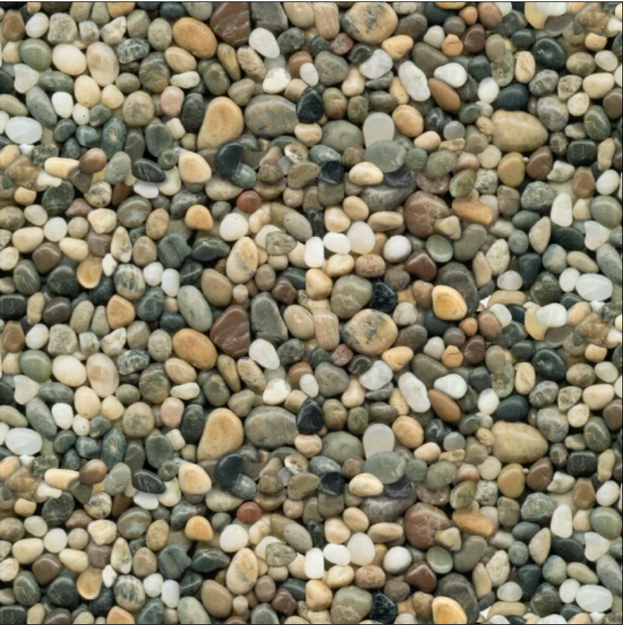 Landscape Medley -Multi 456 Pebbles by Elizabeth's Studio