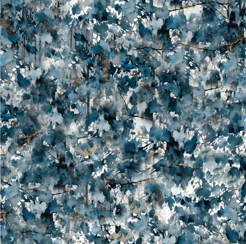 Blue Autumn - Twilight Thicket 24590-BLU-CTN-D by 3 Wishes