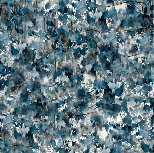 Blue Autumn - Twilight Thicket 24590-BLU-CTN-D by 3 Wishes