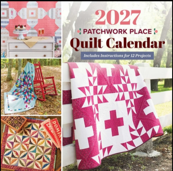 2027 Patchwork Place Quilt Calendar by C&T Publishing