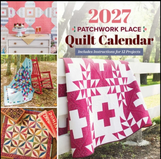 2027 Patchwork Place Quilt Calendar by C&T Publishing