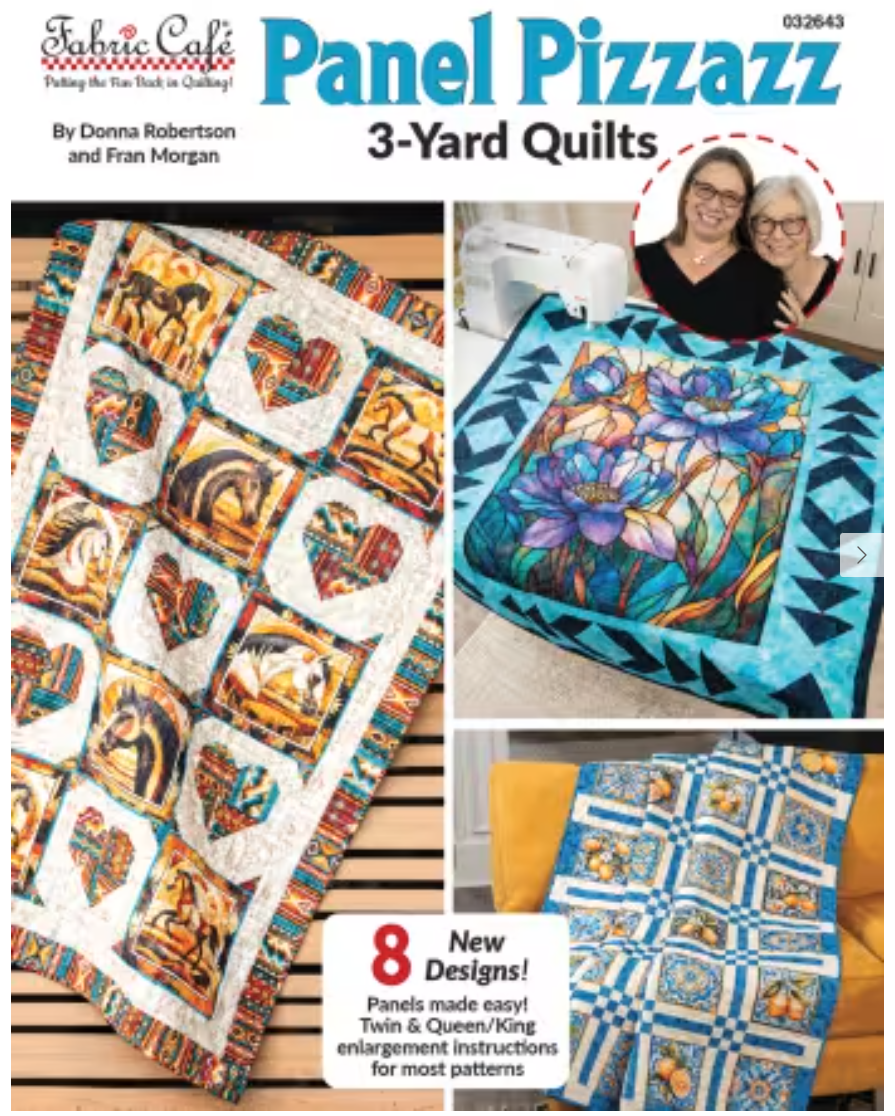 Fabric Cafe - Panel Pizzazz - 3-Yard Quilt Patterns from Panels