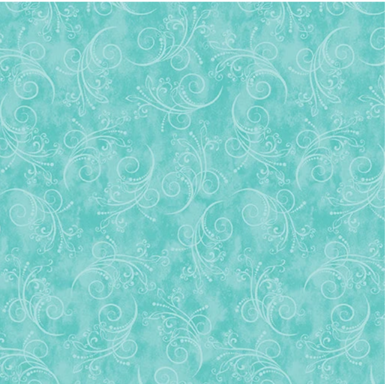 Equinox Light Turquoise - 13469-81 by Benartex