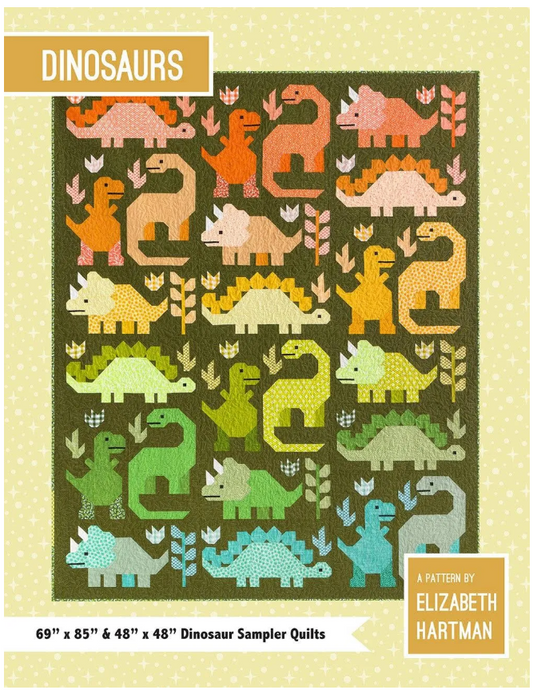 Dinosaurs - A Pattern by Elizabeth Hartman