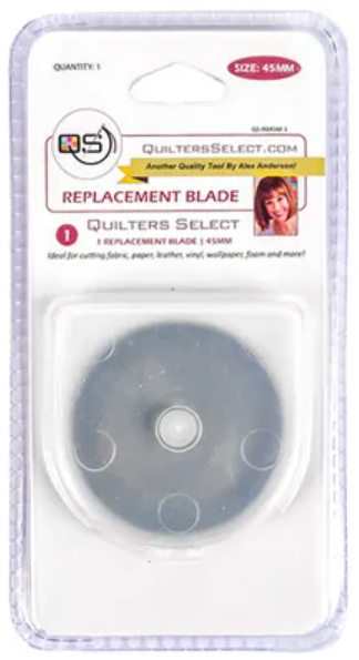 Quilters Select 45mm Replacement Blades - Pkg of 1
