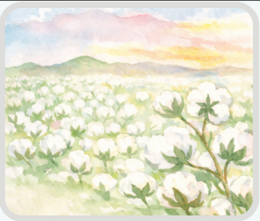 Nine Acres Cotton Quilt Batting - Twin Size 90" x 80" Summer Light Weight-Natural