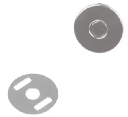 Bohin - Magnetic Snap in Silver - Pkg of 1