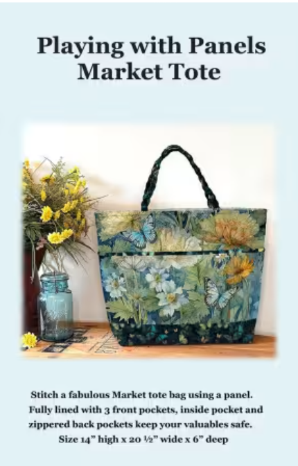 Playing with Panels Market Tote by J. Minnis Designs