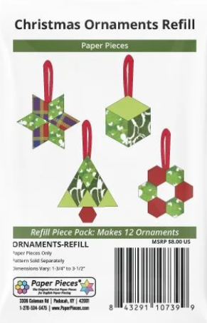 Christmas Ornaments Refill Pack by Paper Pieces