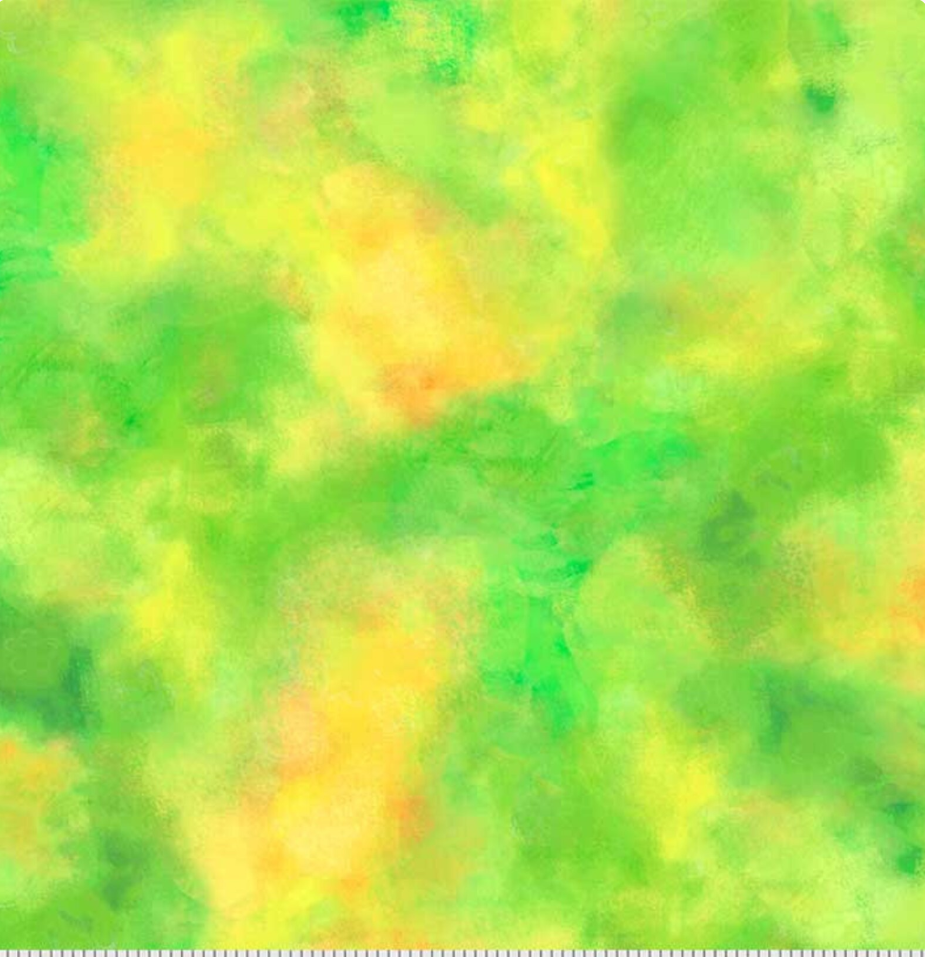 Living Farm - Green/Yellow Blend 04432 by P & B Textiles